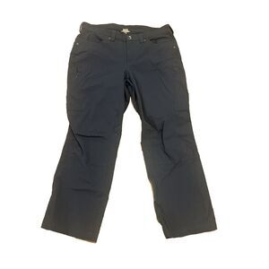 Duluth Trading  Outdoor Multi pocket Womens Hiking Pants Size 14/29 Gray Stretch